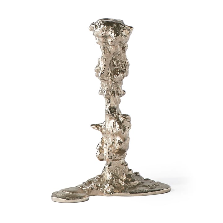 Drip Kerzenständer L 25 cm - Silber - POLSPOTTEN
