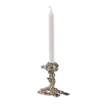 Drip Kerzenständer S 14 cm - Silber - POLSPOTTEN