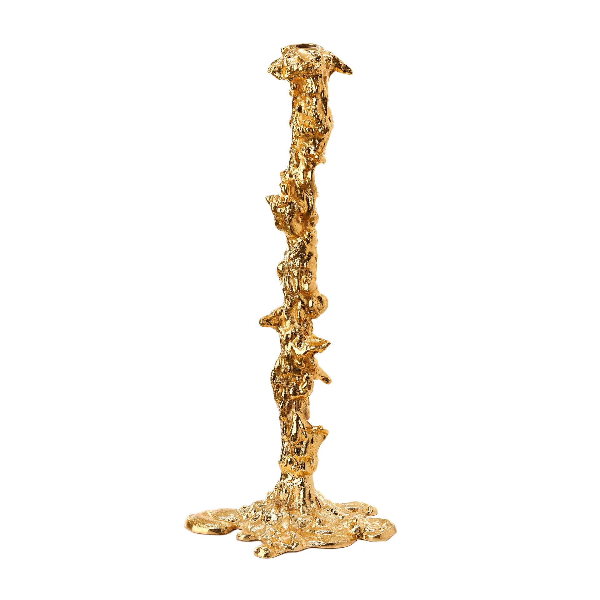 Drip Kerzenständer XXL 50 cm, Gold POLSPOTTEN