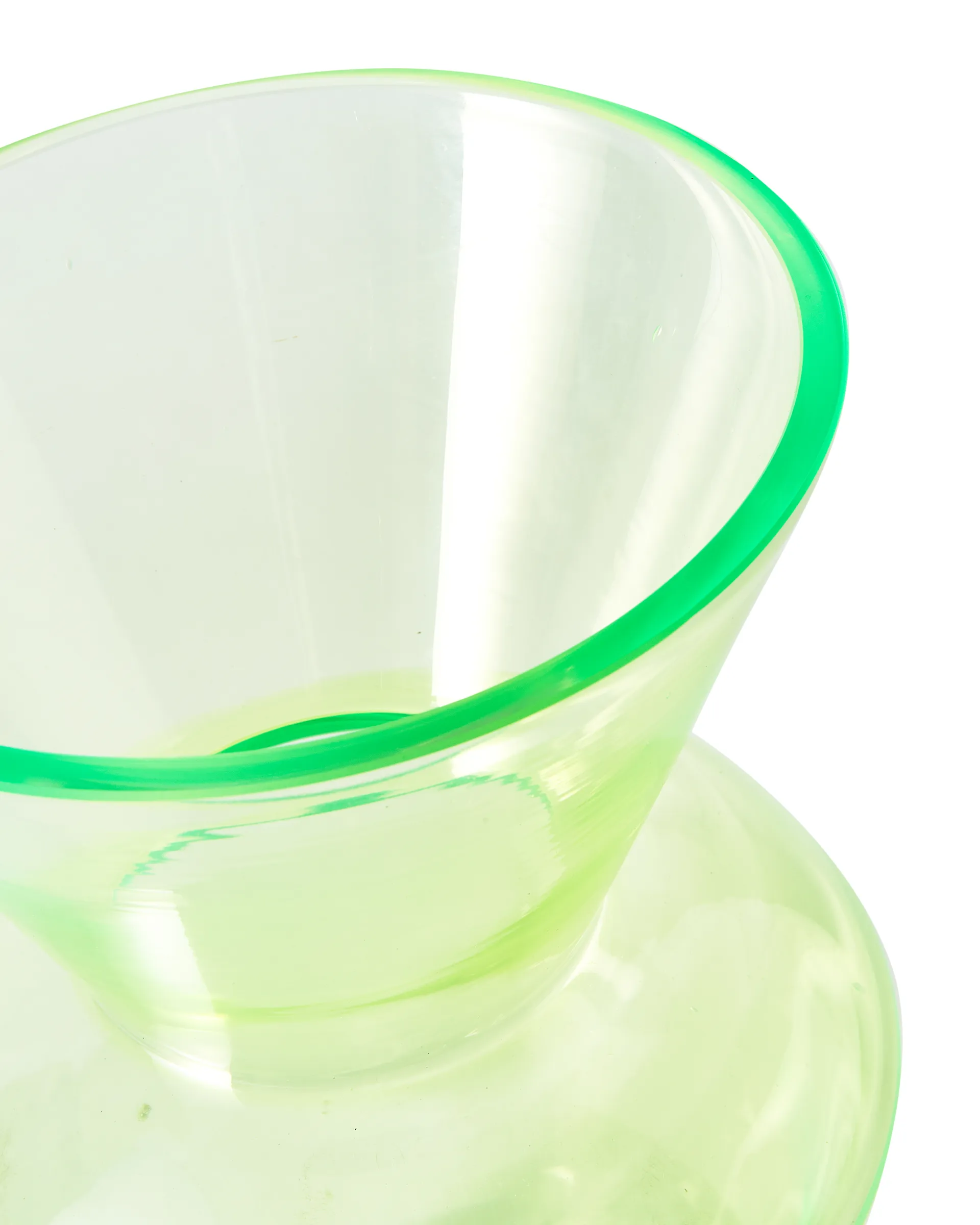 Fat neck Vase S 35 cm, Grün POLSPOTTEN