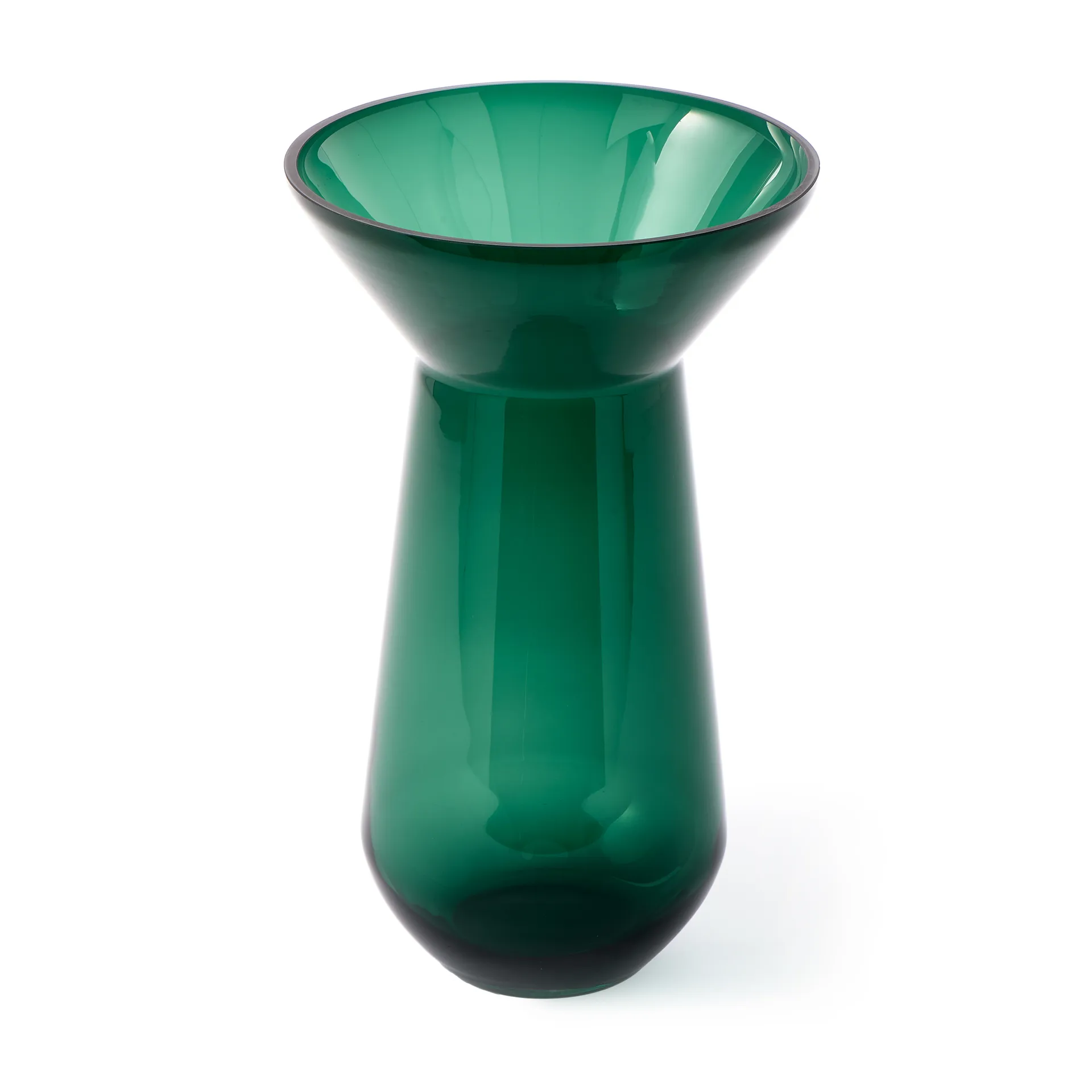 Long neck Vase 45 cm, Dunkelgrün POLSPOTTEN