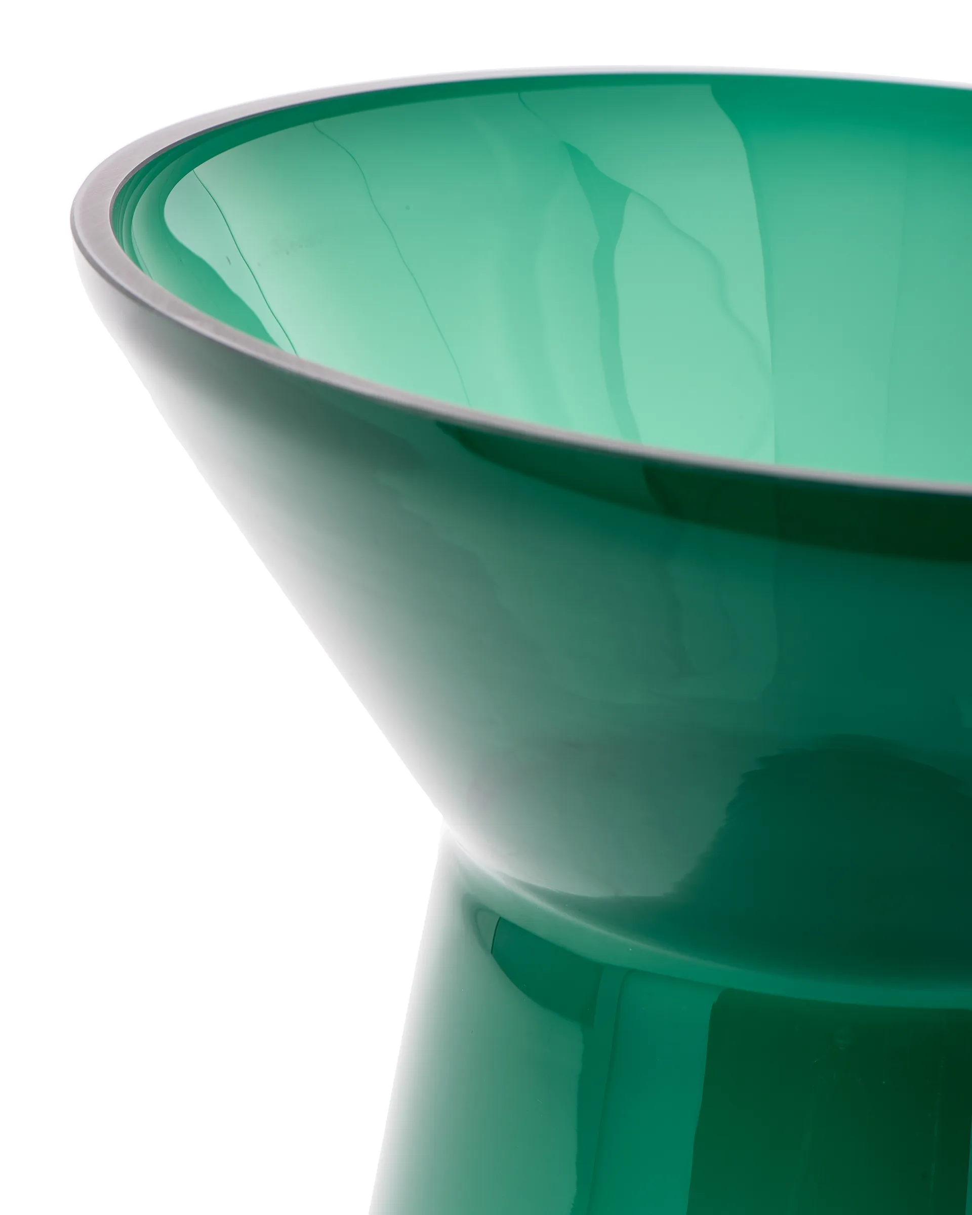 Long neck Vase 45 cm, Dunkelgrün POLSPOTTEN