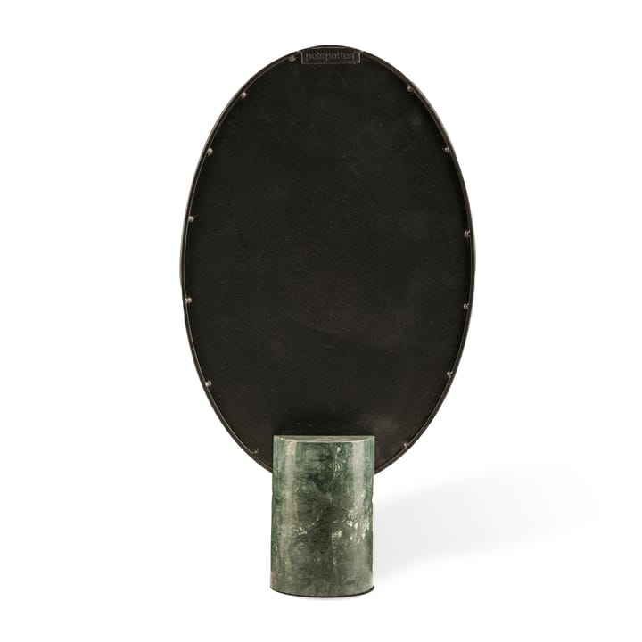 Oval Marble Tischspiegel, Grün POLSPOTTEN