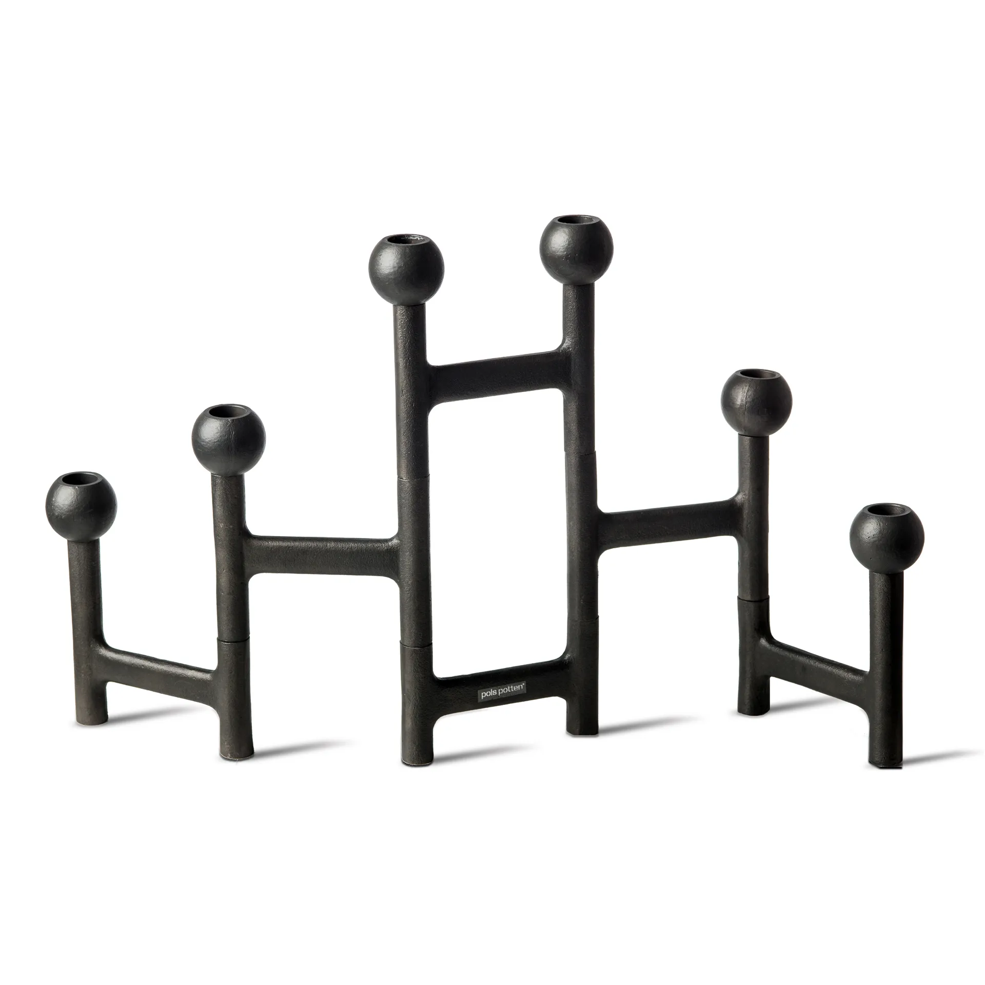 Round Folding Kerzenständer 56 x 30 cm, Dunkelgrau POLSPOTTEN