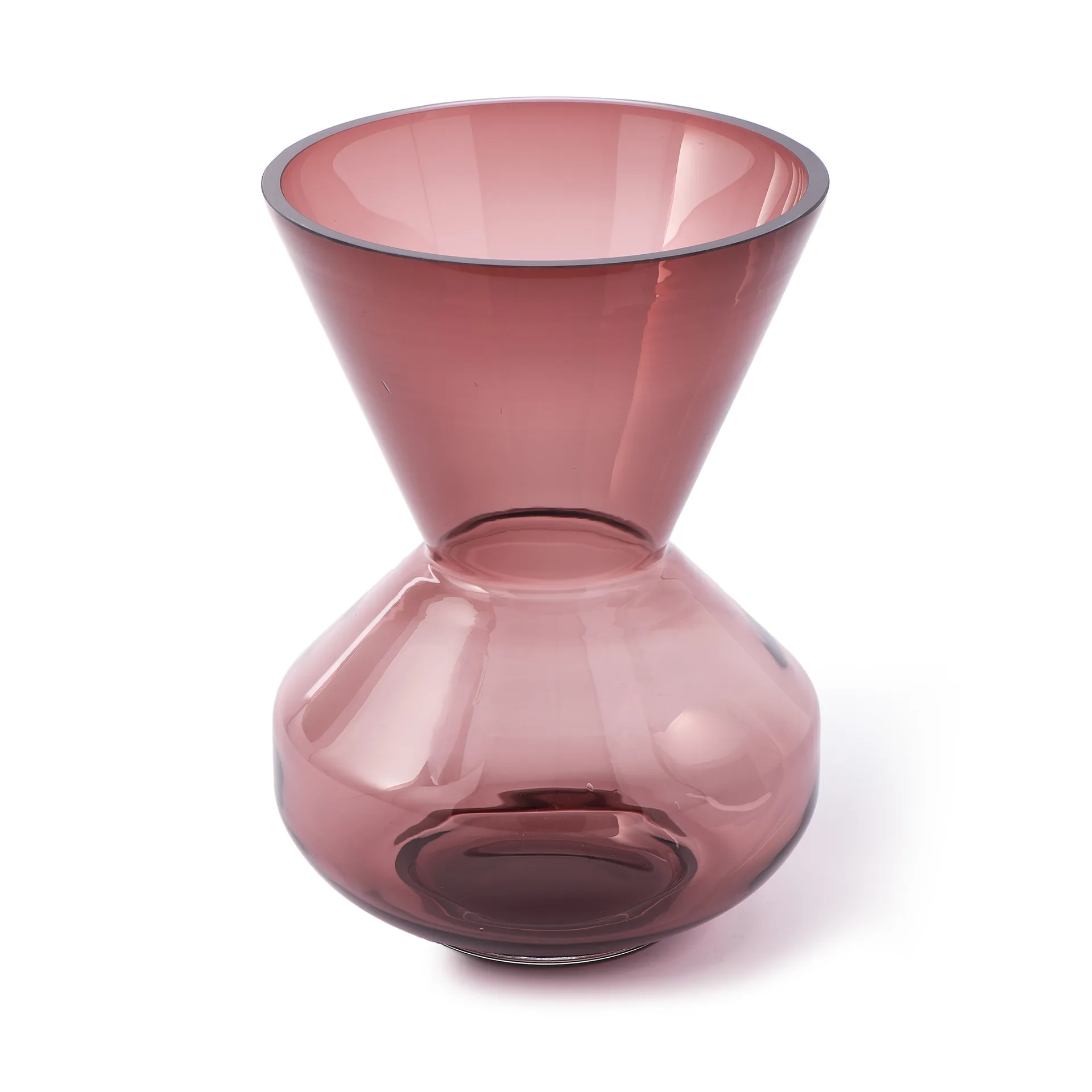 Thick neck Vase 40 cm, Rosa-Lila POLSPOTTEN