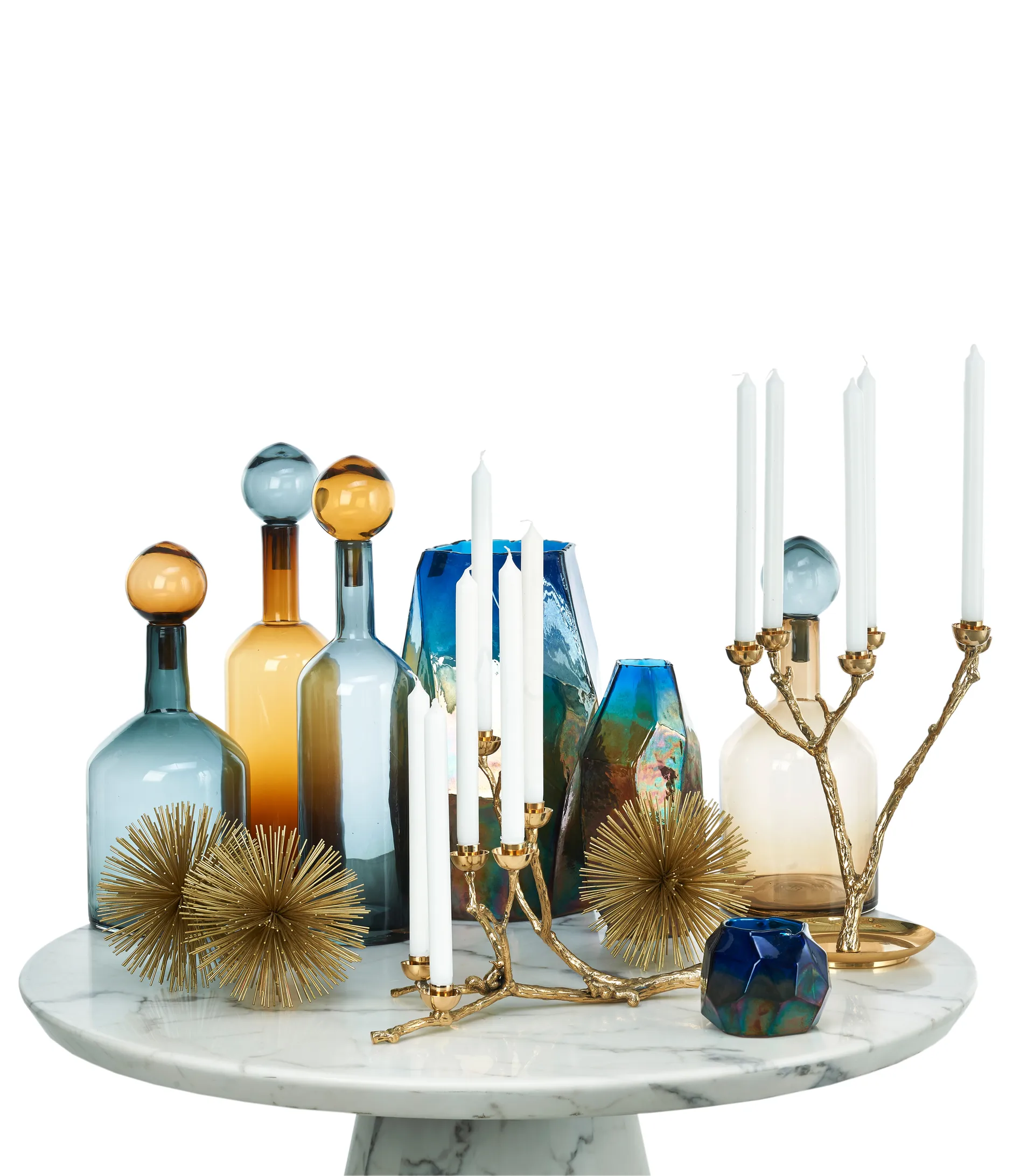 Twiggy Eichhörnchen Kerzenständer 30 cm, Gold POLSPOTTEN