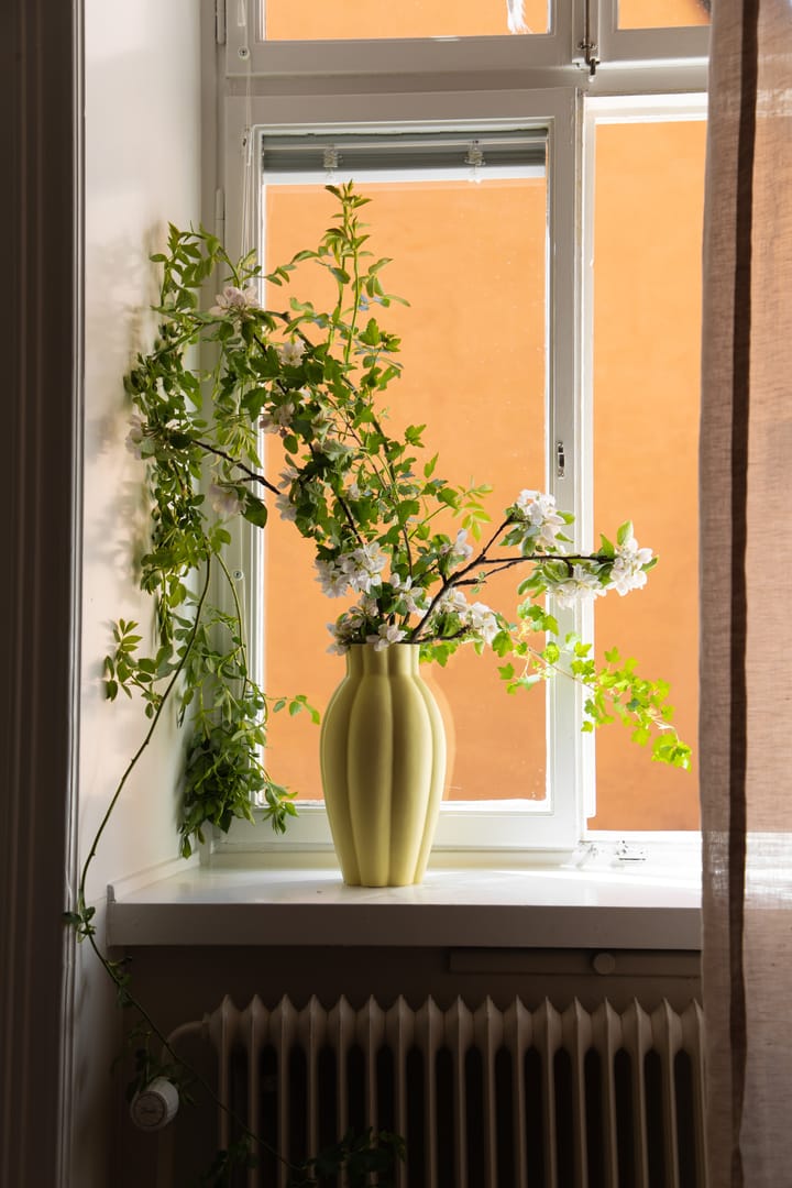 Birgit Vase 35cm - Pale Yellow - PotteryJo