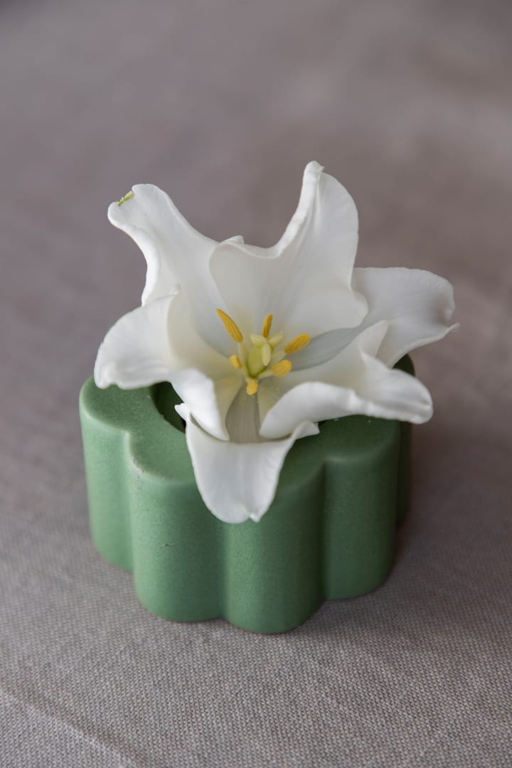 Birgit Vase/Kerzenhalter 5cm - Olive - PotteryJo