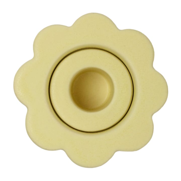 Birgit Vase/Kerzenhalter 5cm - Pale Yellow - PotteryJo