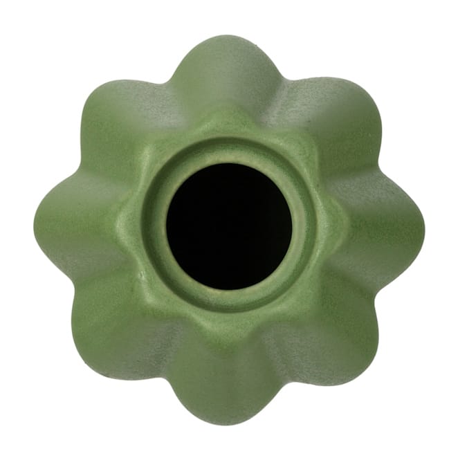 Birgit Vase/Windlicht 14cm - Olive - PotteryJo