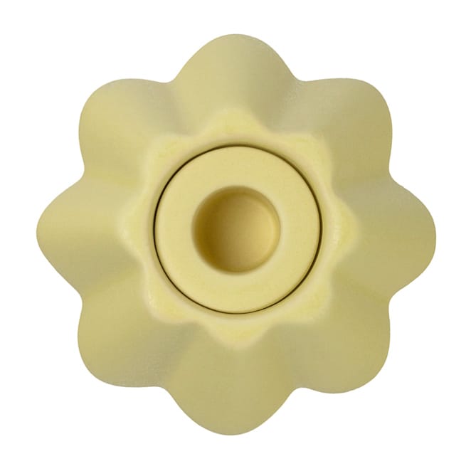 Birgit Vase/Windlicht 14cm - Pale Yellow - PotteryJo