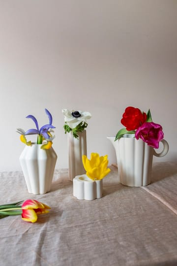 Birgit Vase/Windlicht 14cm - Shell - PotteryJo