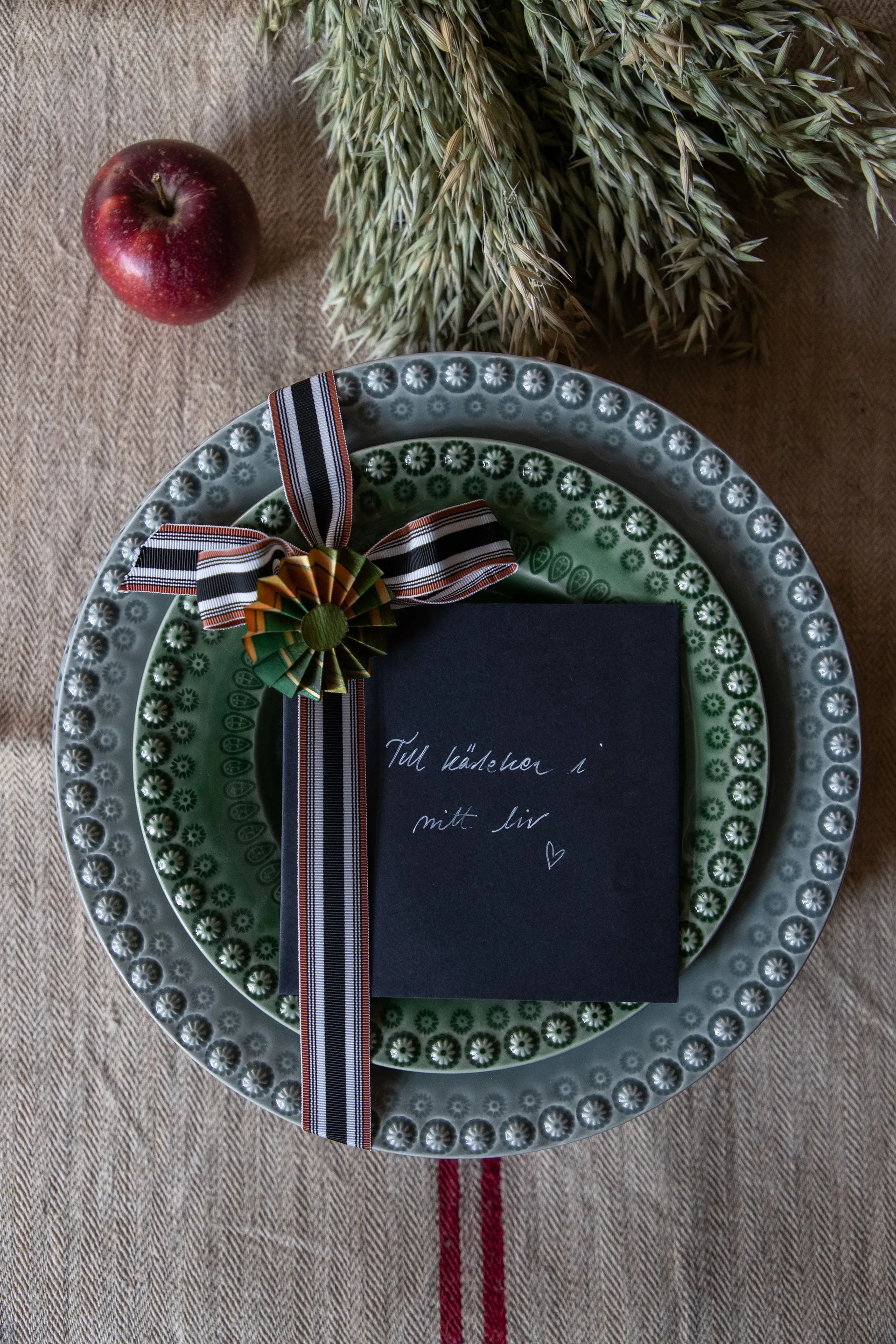 Daisy Essteller Ø 29cm 2er Pack, Dusty Blue (blau) PotteryJo