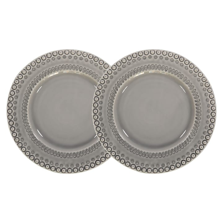 Daisy Essteller Ø 29cm 2er Pack, Soft grey (grau) PotteryJo