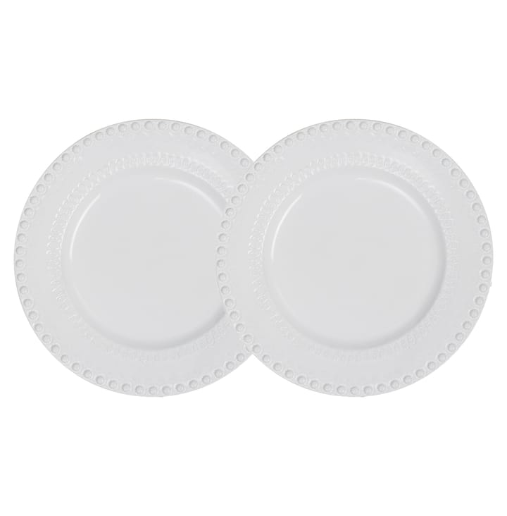 Daisy Essteller Ø 29cm 2er Pack, White (weiß) PotteryJo
