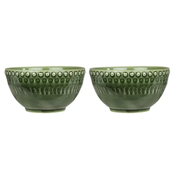 Daisy Schale 35cl 2er Pack - Forest (dunkelgrün) - PotteryJo