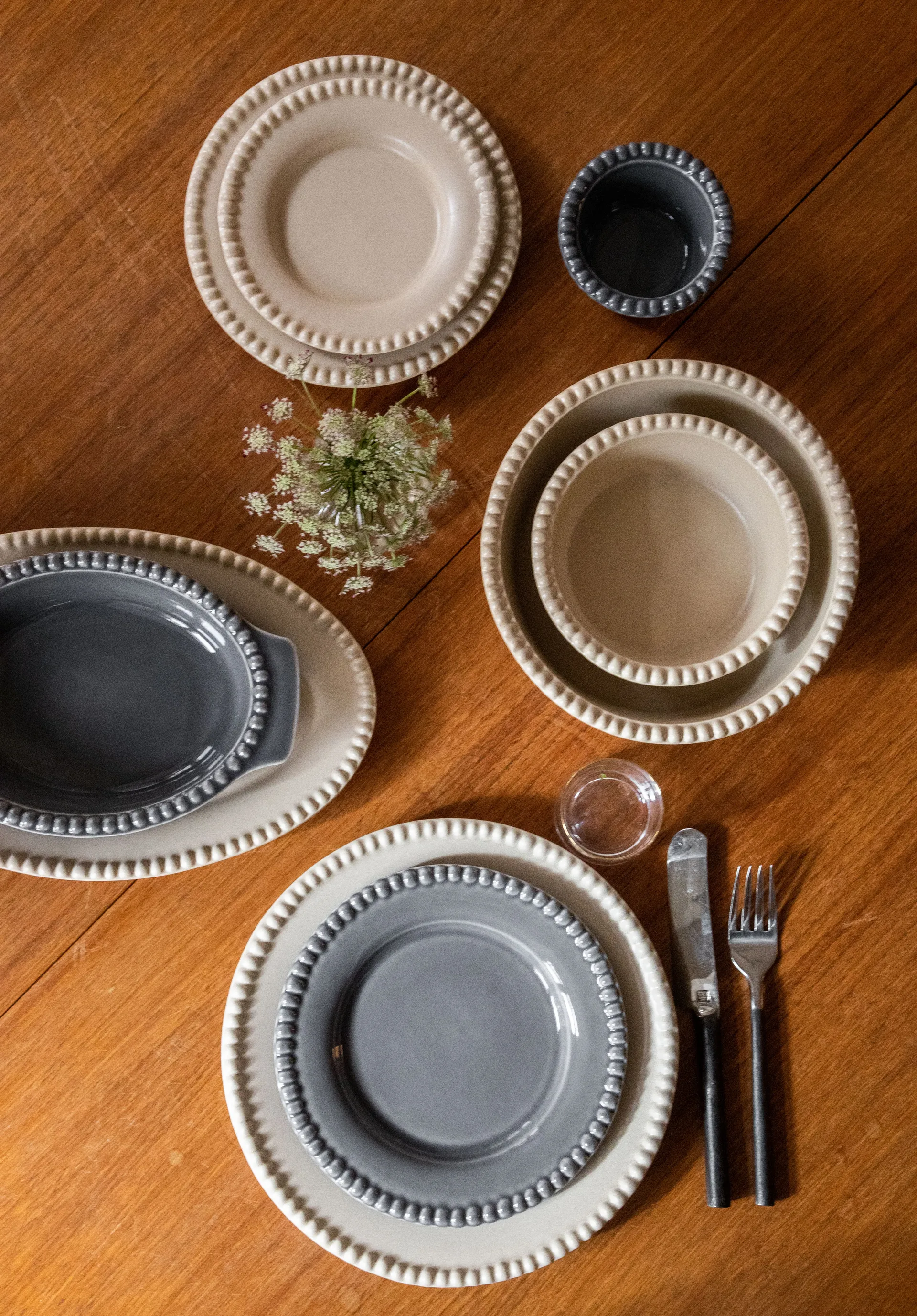 Daria Ofenform 26cm, Clean grey PotteryJo