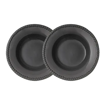 Daria tiefer Teller Ø26cm 2er Pack - Clean grey - PotteryJo