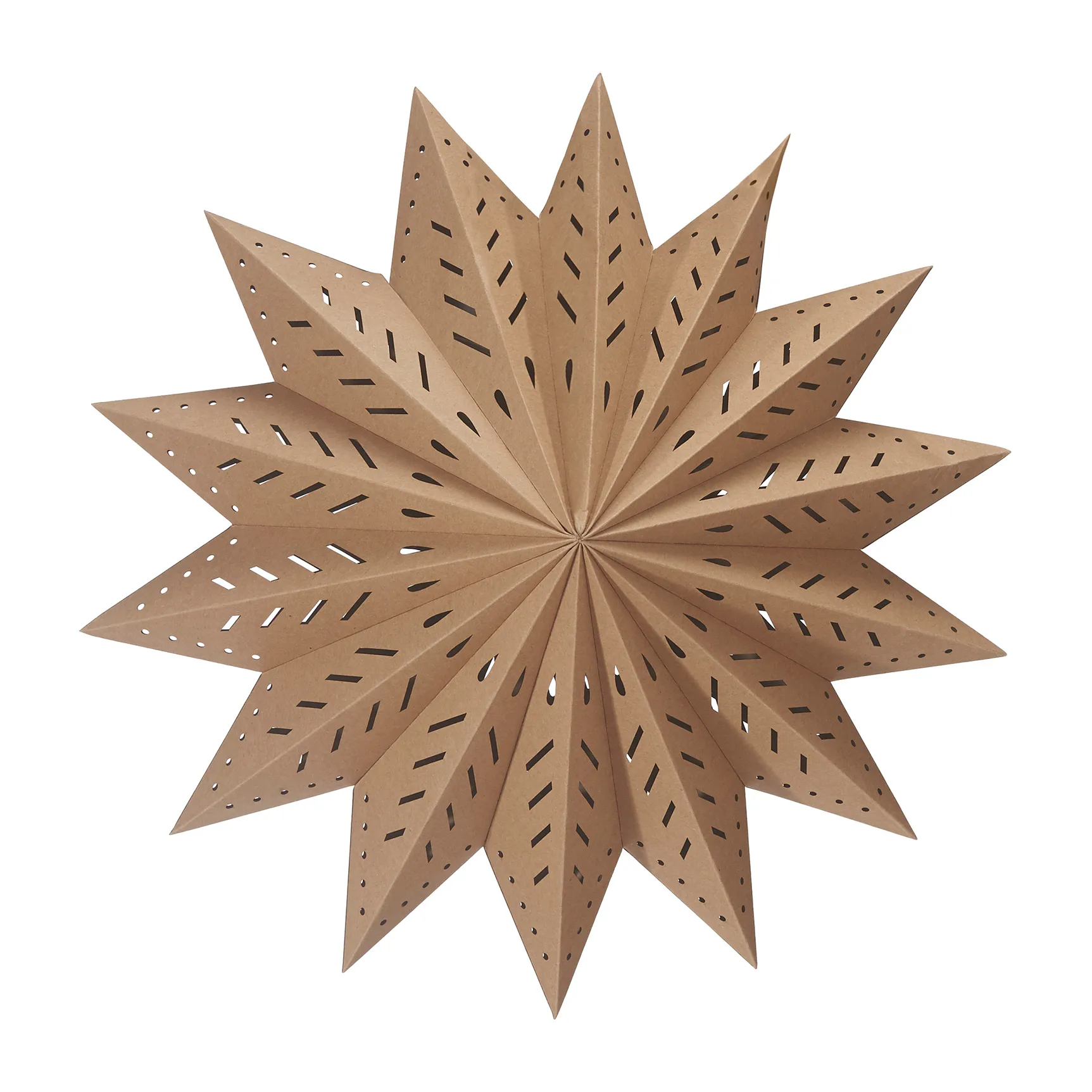 Alfa Adventsstern braun, Braun, 50cm PR Home