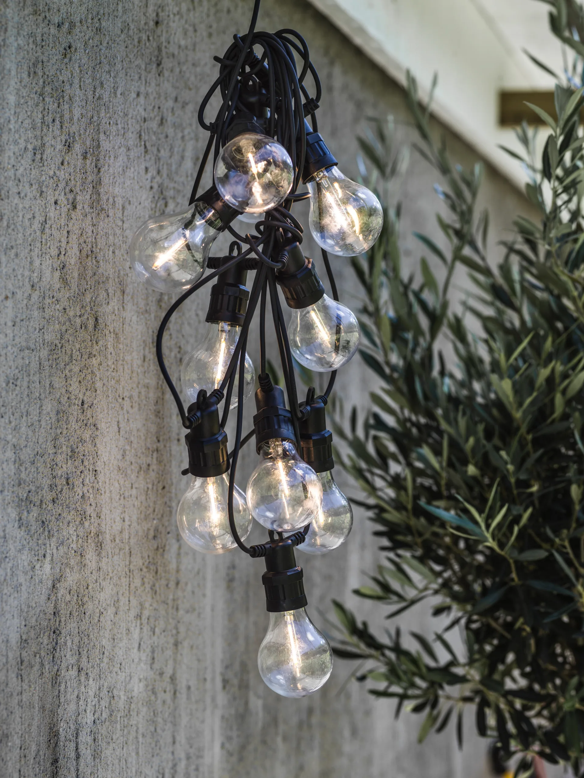 Glow Lichterkette 8,7 m, Schwarz PR Home