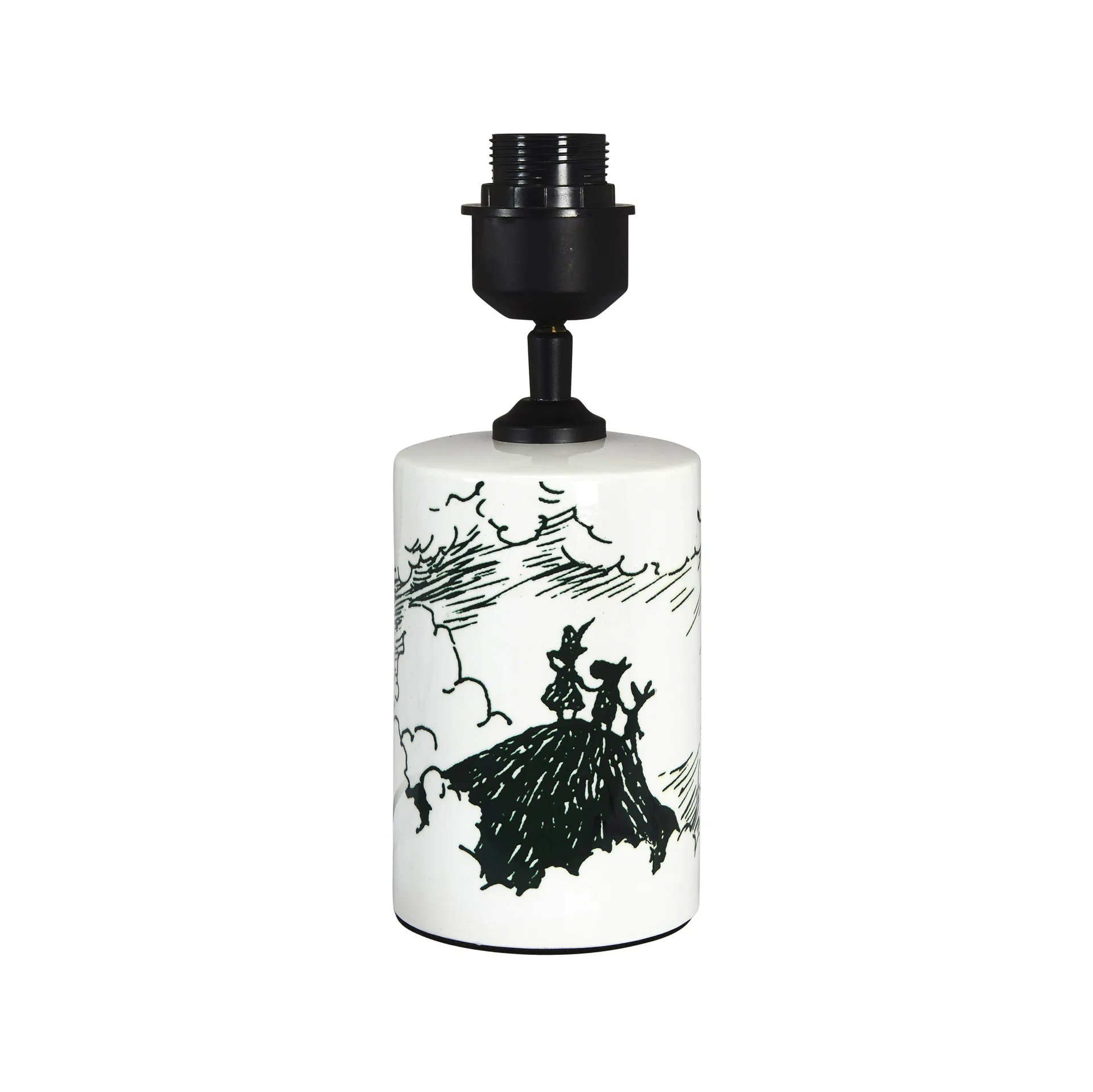 Moomin The Storm Lampenfuß 27cm, Schwarz PR Home
