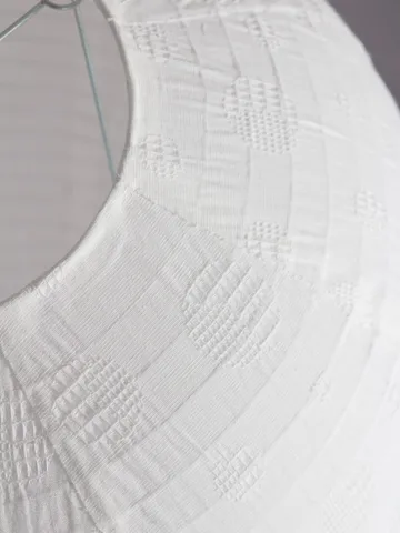 Verona Lampenschirm - Weiß, Ø35x50 cm - PR Home