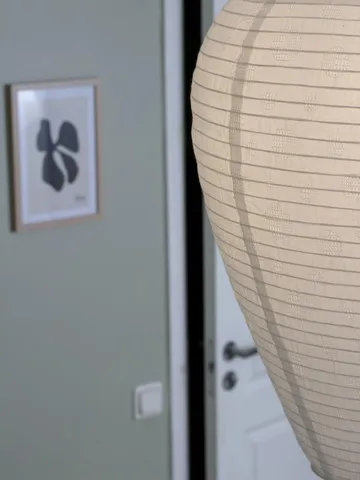 Verona Lampenschirm - Weiß, Ø35x50 cm - PR Home