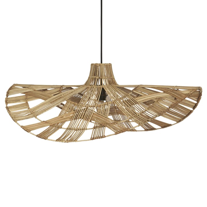 Wella Pendelleuchte Rattan 81cm - Natur - PR Home