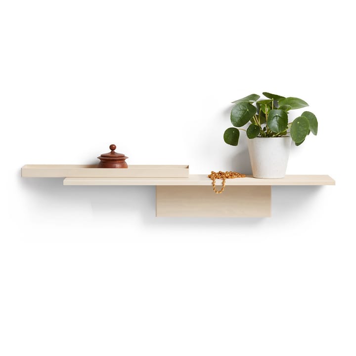 Duplex Wandregal - Creme - Puik