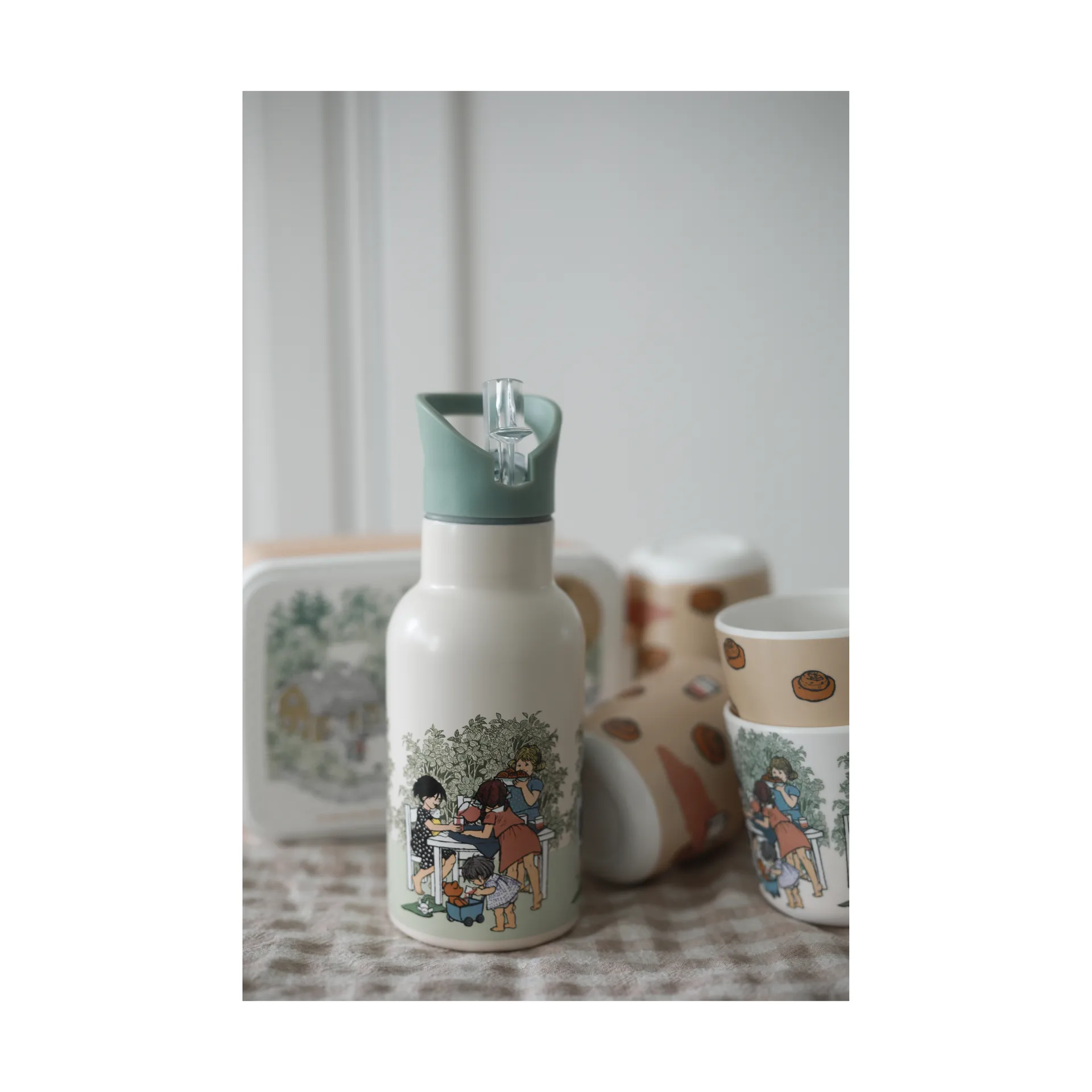 Barnen i Bullerbyn Wasserflasche 34 cl, Multi Rätt Start