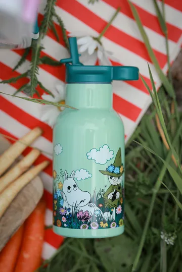 Mumin Äng Wasserflasche 34 cl - Grün - Rätt Start