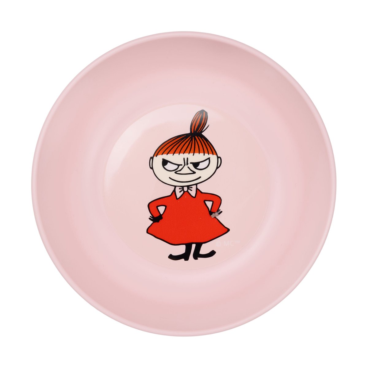Rätt Start Mumin Little My Schale Ø14,5 cm Hellrosa