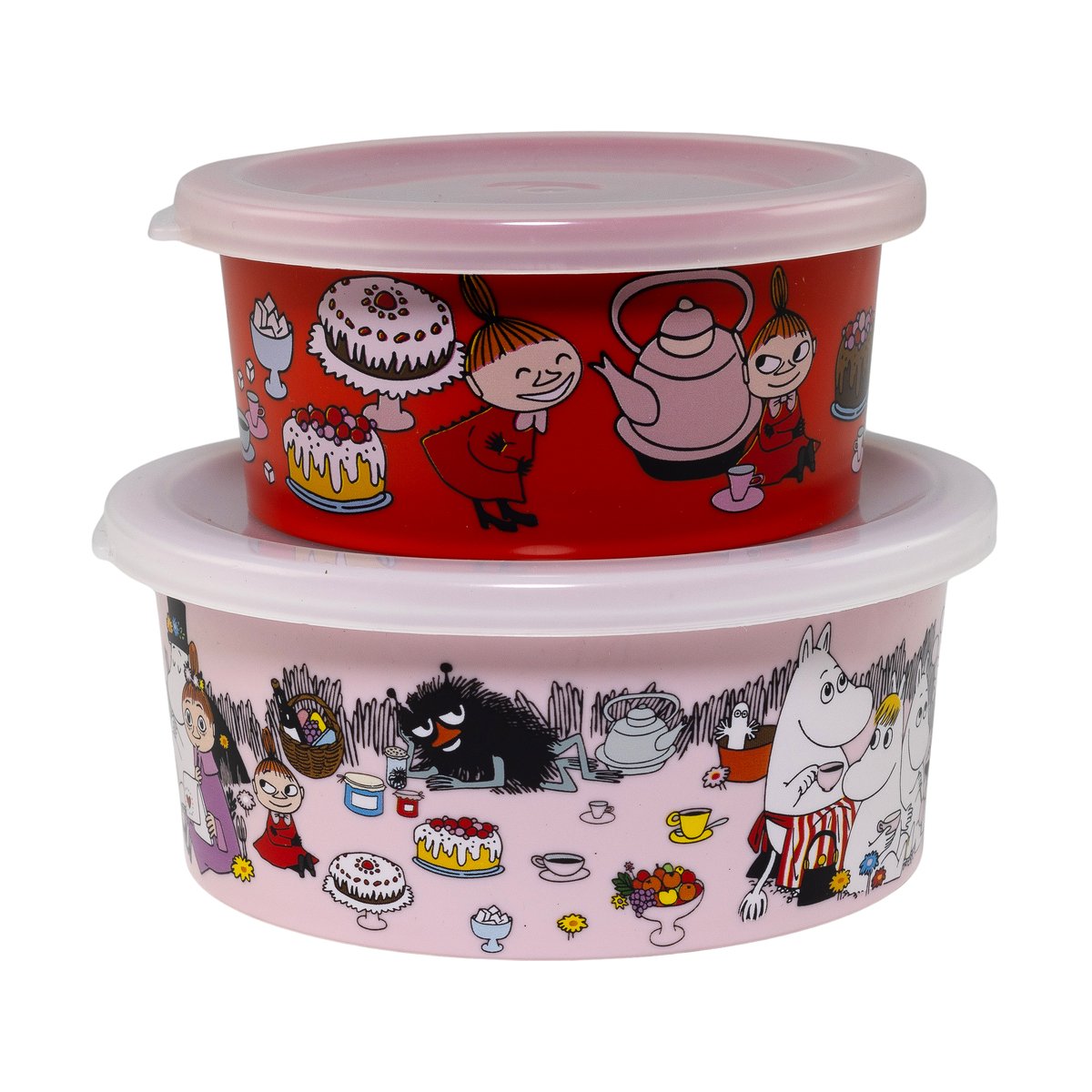Rätt Start Mumin Picknick Kleine My Snackbox 2er-Pack Mehrfach