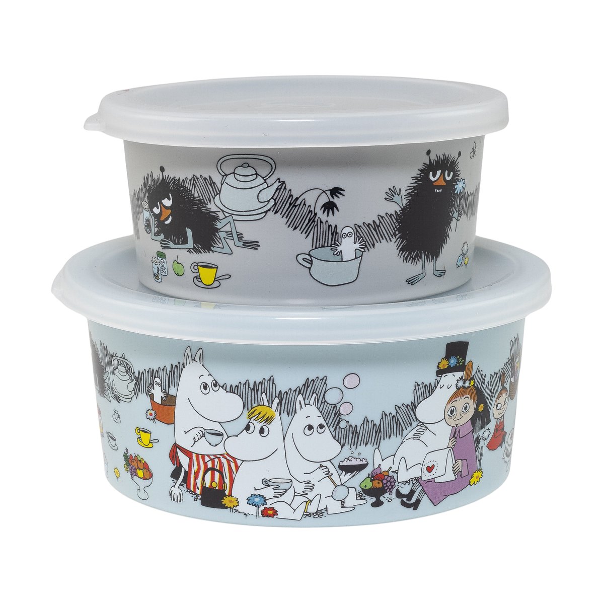 Rätt Start Mumin Picknick Stinky Snackbox 2er-Pack Multi