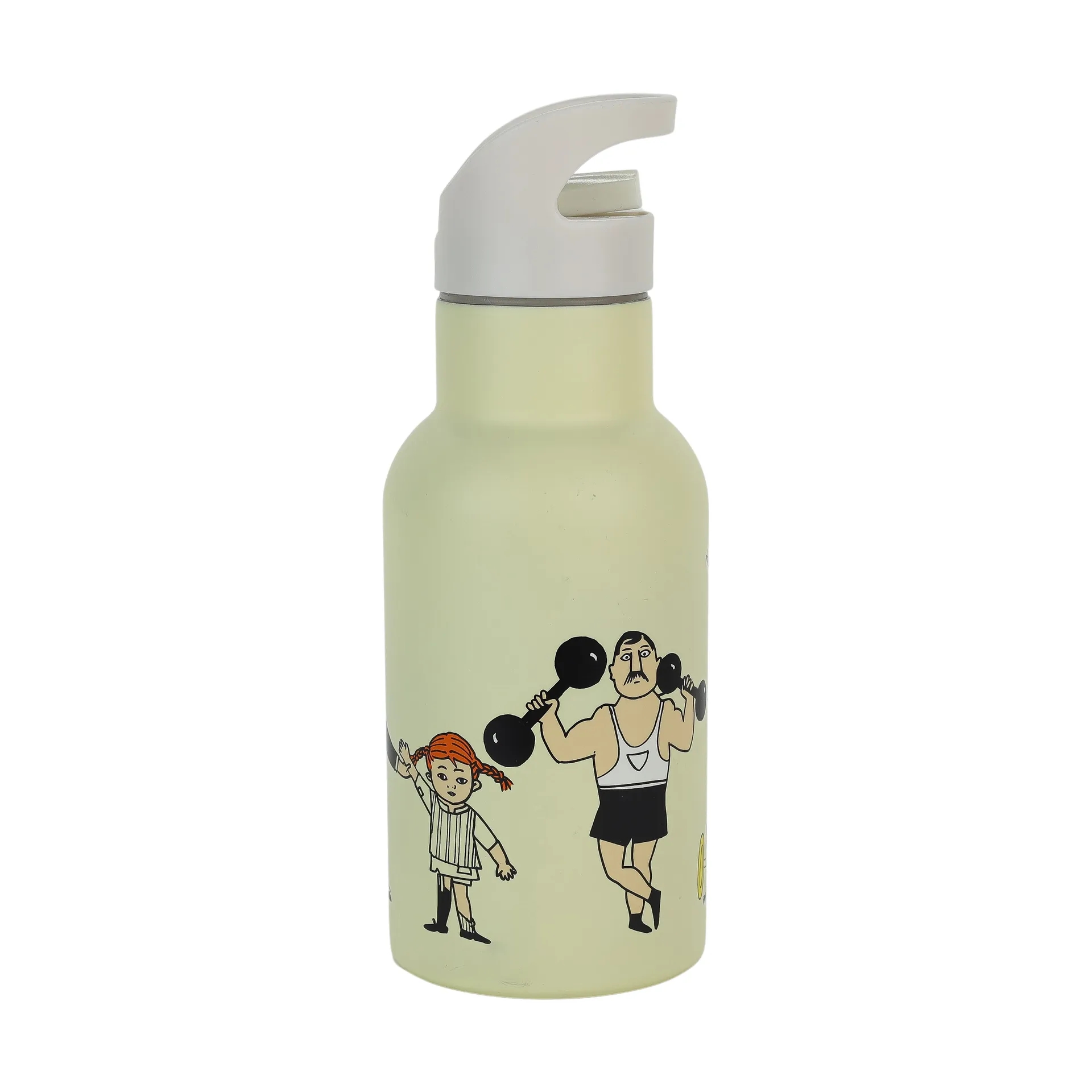 Pippi Circus Wasserflasche 34 cl, Gelb Rätt Start