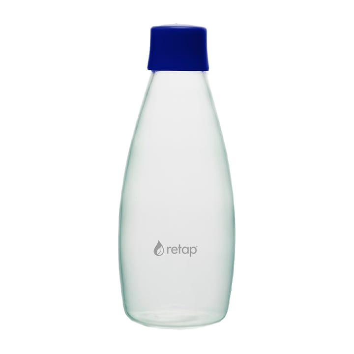 Retap Go 08 Glasflasche Schraubverschluss 80cl - Dark blue - Retap