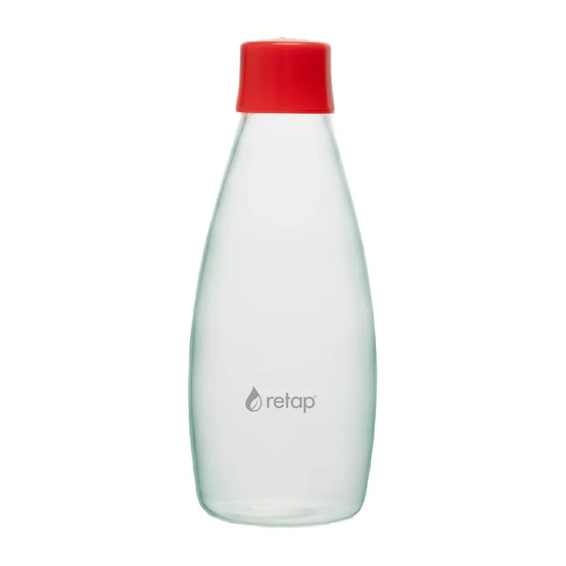 Retap Go 08 Glasflasche Schraubverschluss 80cl, Red Retap
