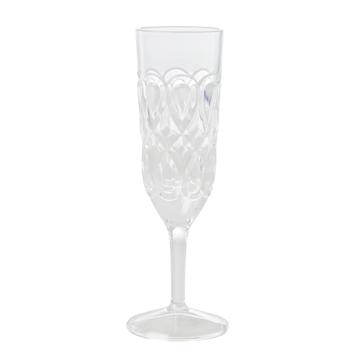 Rice Champagnerglas akryl - Klar - RICE