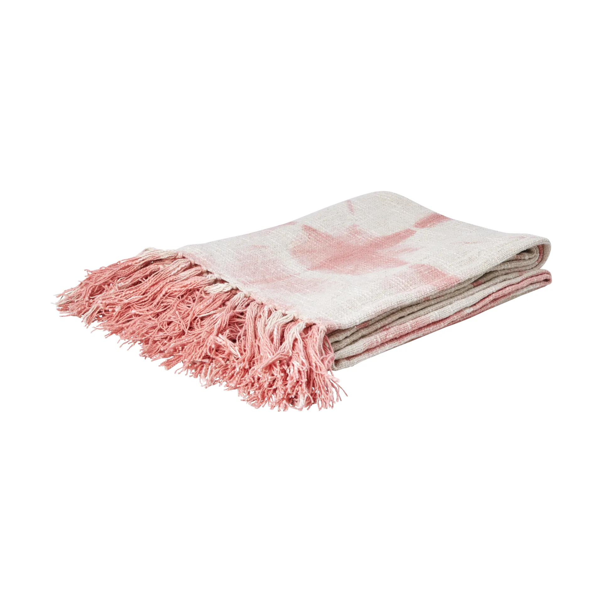 Rice Decke 125x150 cm, Tie-dye, soft pink RICE