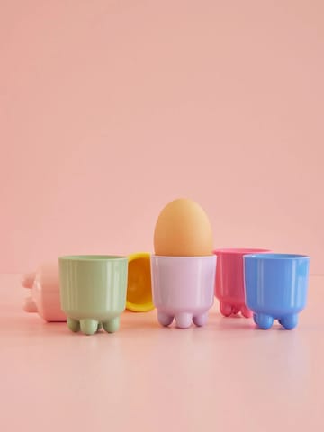 Rice Eierbecher Melamin 6 Teile - Multicolor - RICE