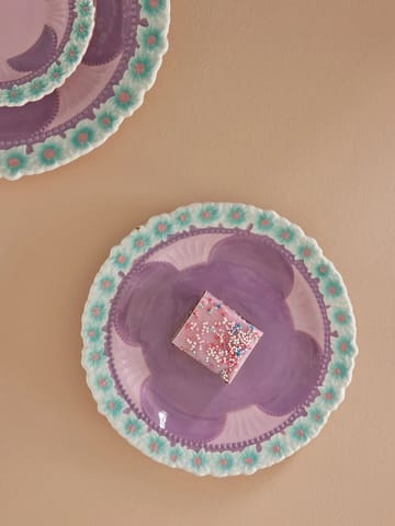 Rice Embossed Flower kleiner Teller Ø20cm - Lavender - RICE