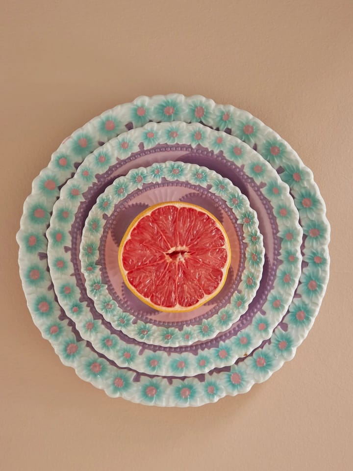 Rice Embossed Flower kleiner Teller Ø20cm, Lavender RICE