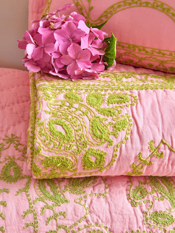 Rice gesteppte Tagesdecke 225x225 cm, Soft pink RICE