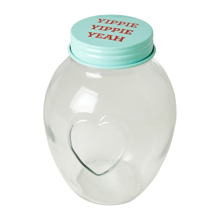 Rice Glasdose mit Deckel medium 1,4 Liter, Mint RICE