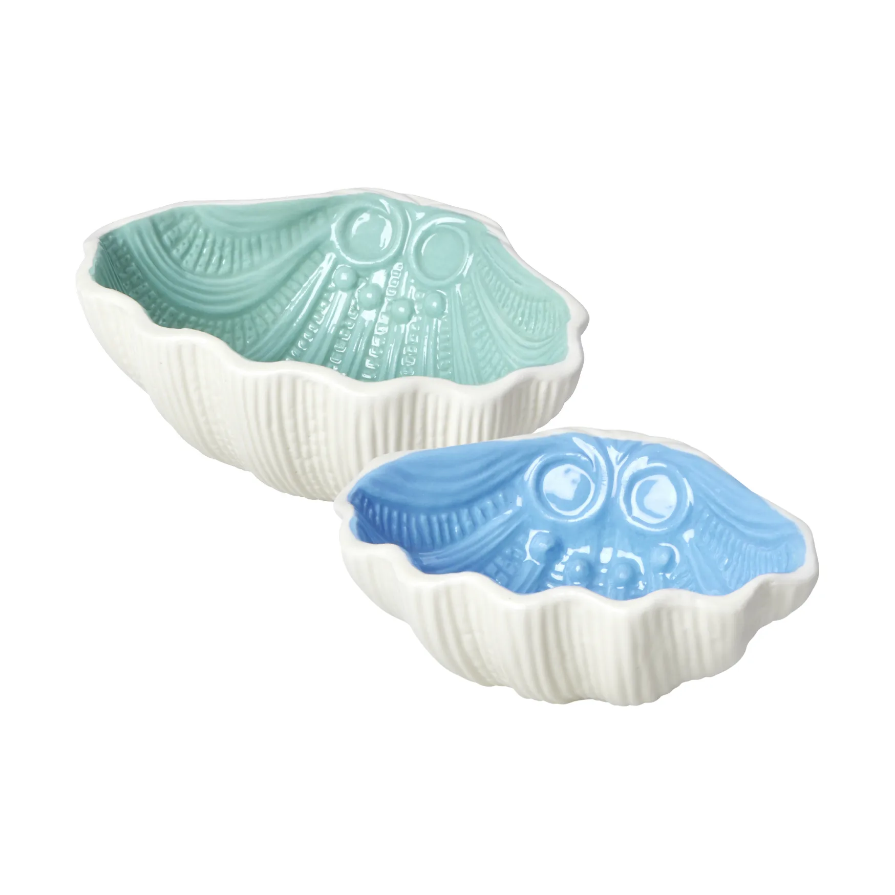 Rice Keramikschale 2 Teile, Soft green RICE