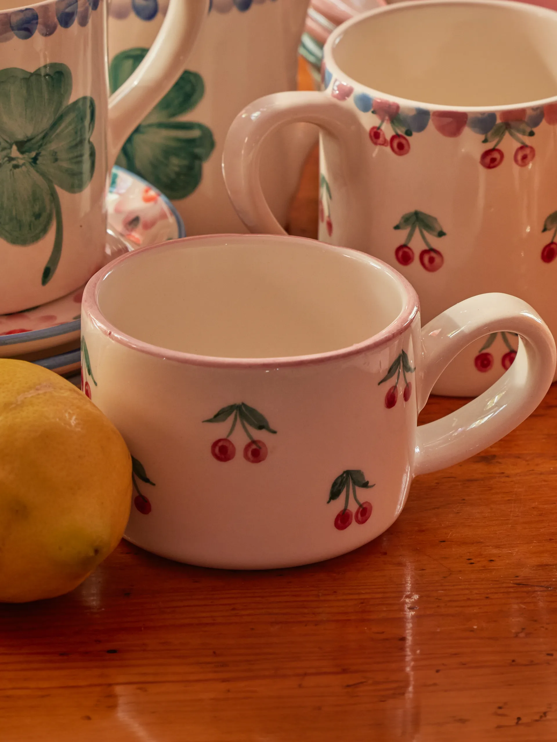 Rice Keramiktasse 20 cl, Cherry RICE