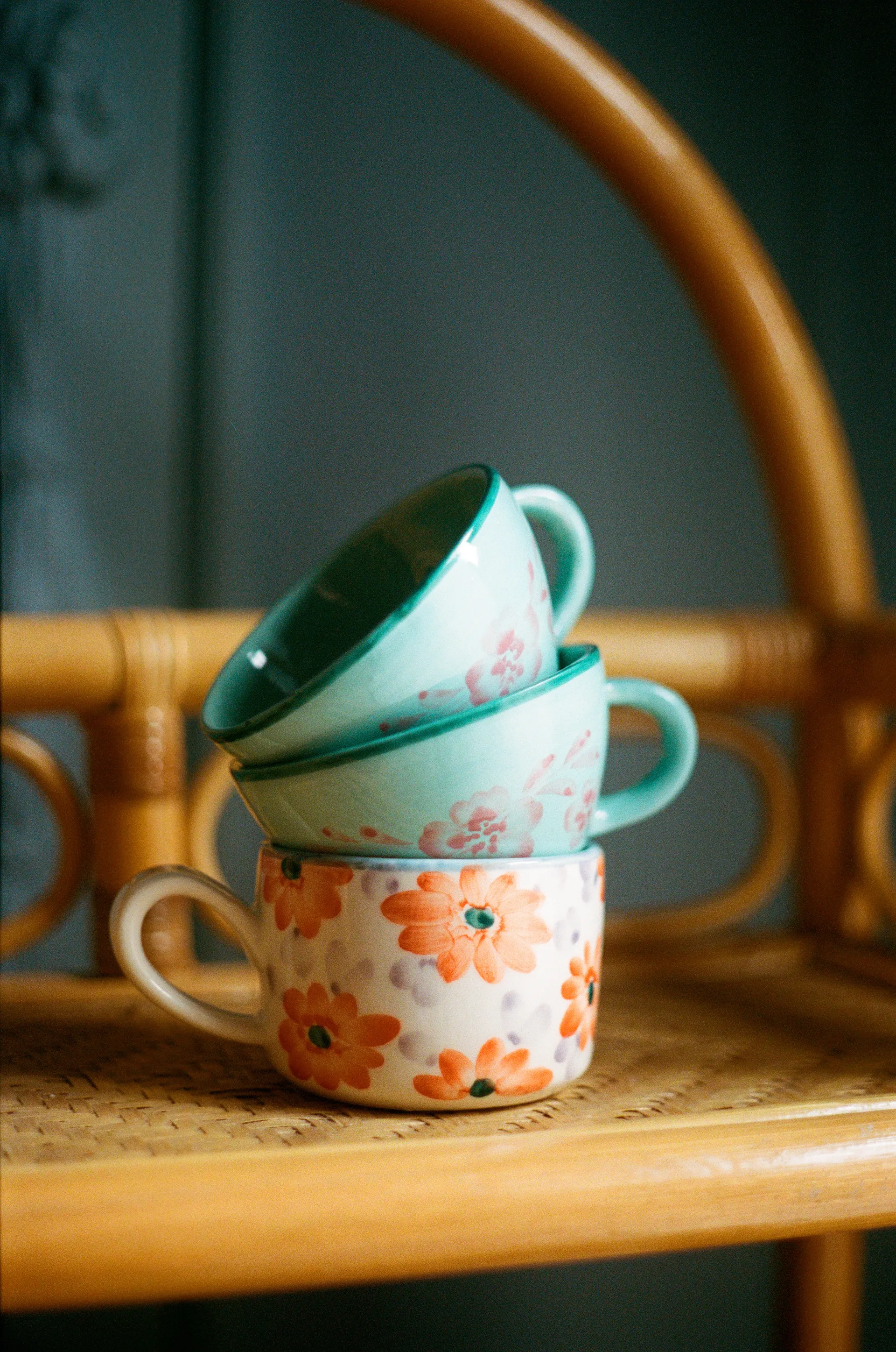 Rice Keramiktasse 20 cl, Orange RICE