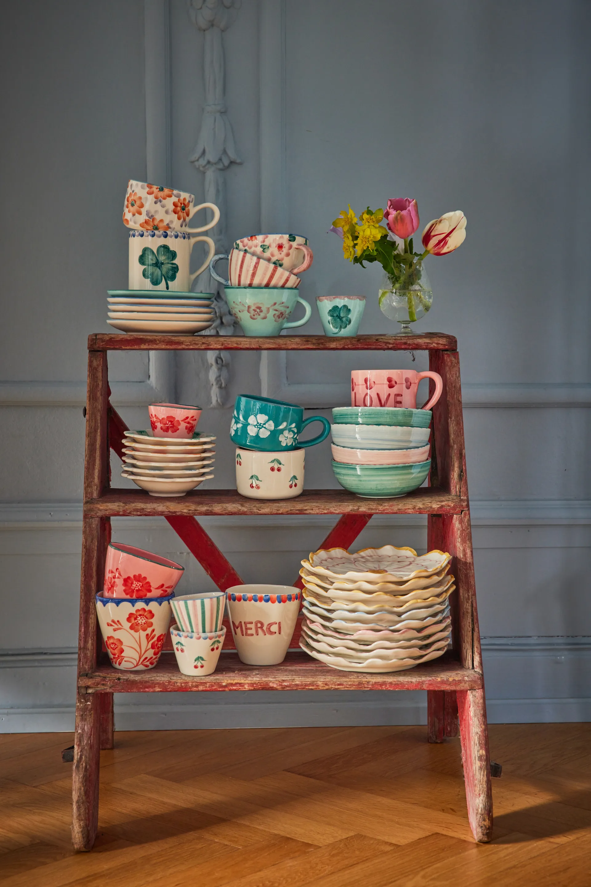 Rice Keramiktasse 20 cl, Vine RICE