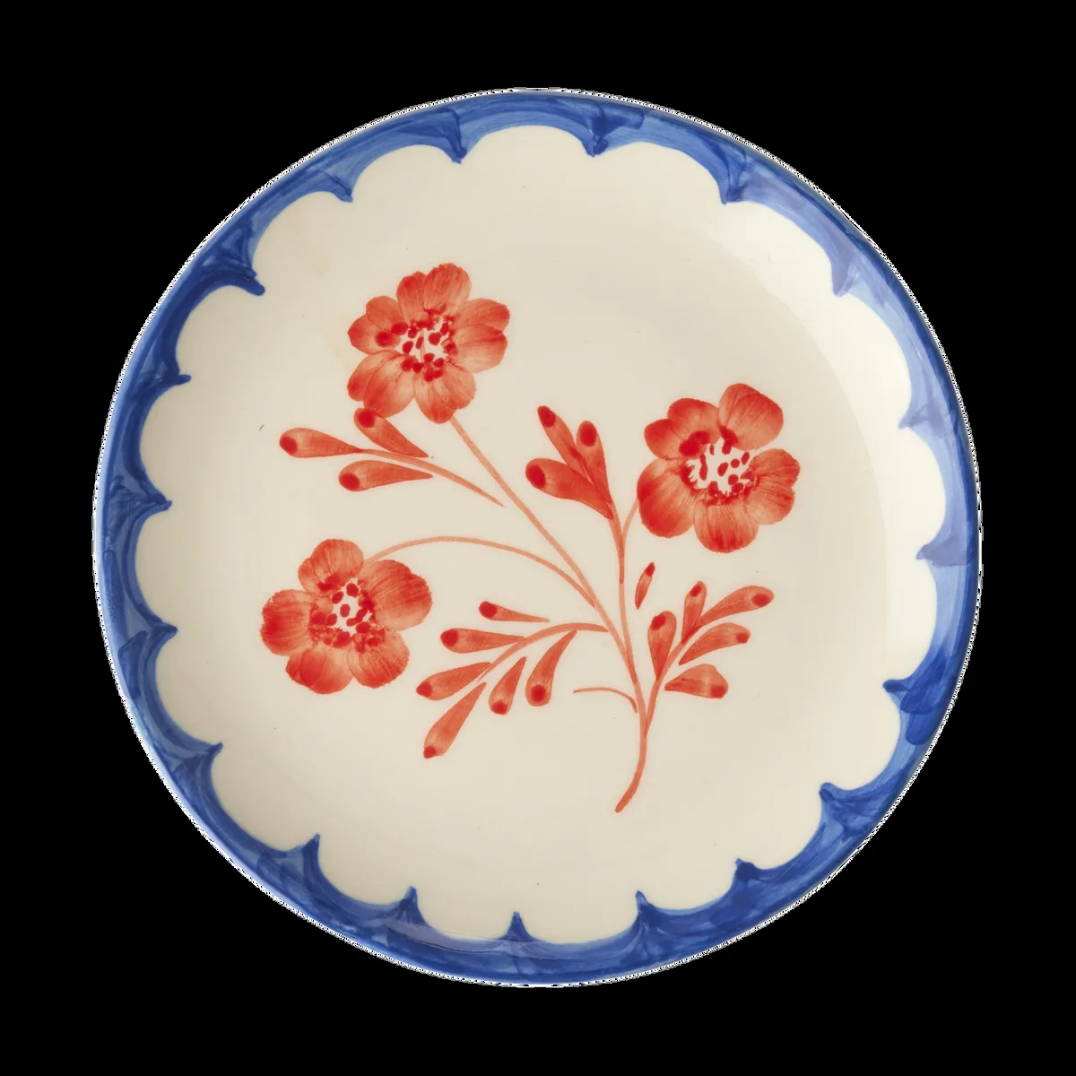 RICE Rice Keramikteller Ø15 cm Vintage Flower