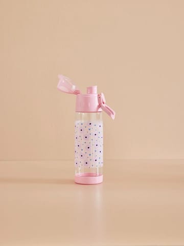 Rice Kinder Wasserflasche 50 cl - Flower print-pink - RICE